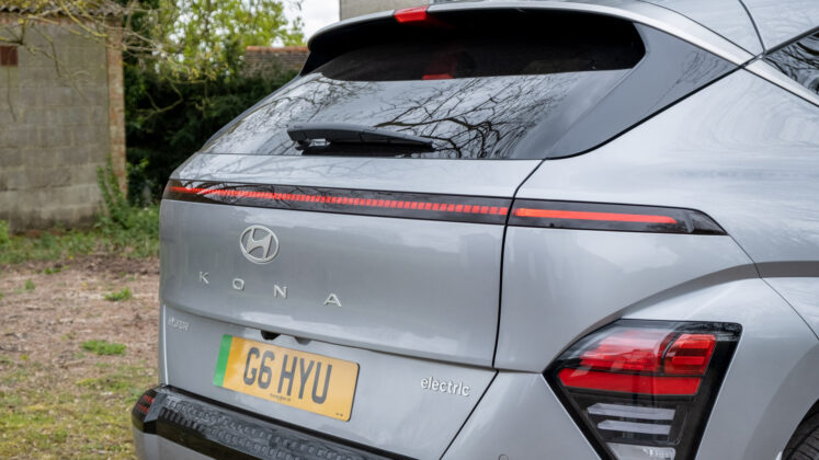 Hyundai Kona rear profile