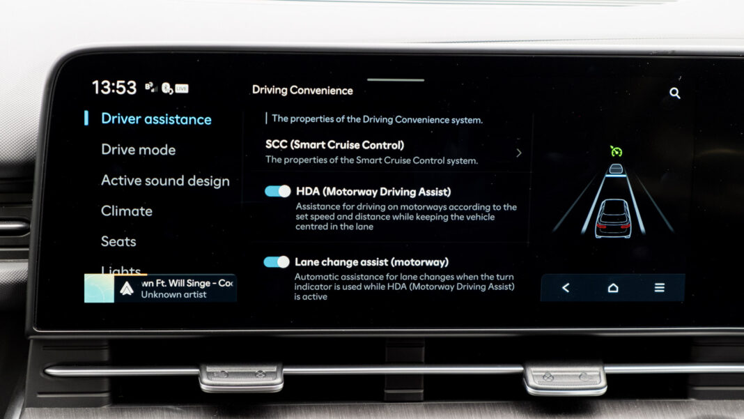 Hyundai Kona safety systems