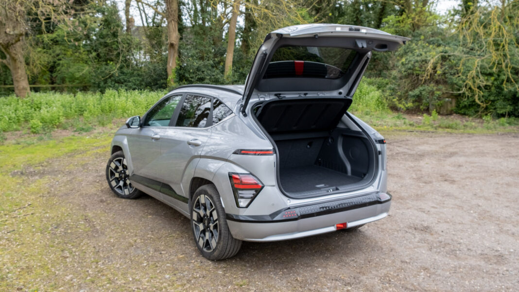 Hyundai Kona tailgate