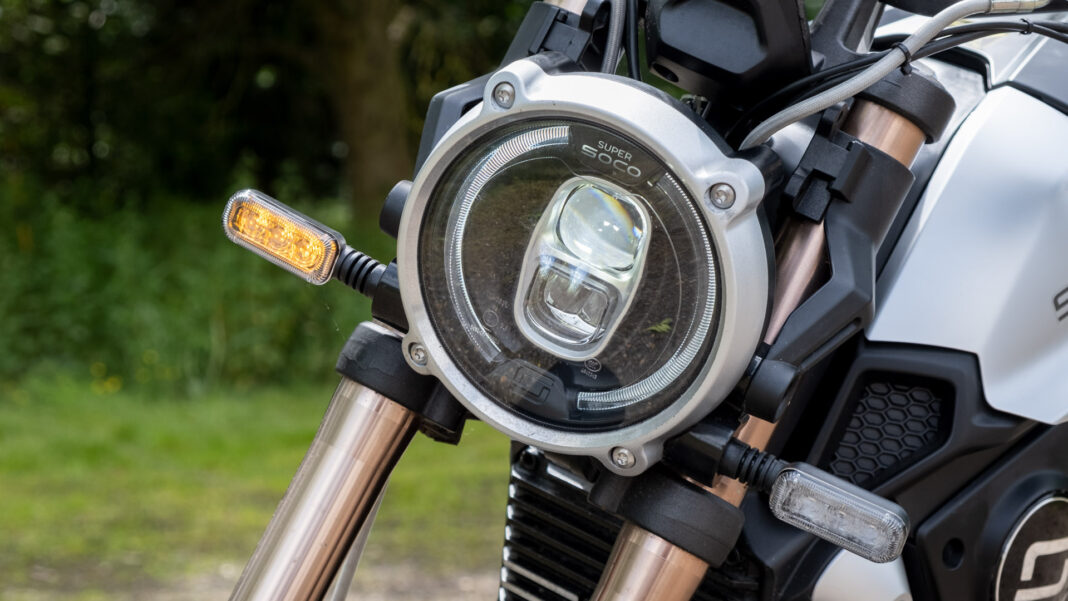 Vmoto Super Soco TC Max lights