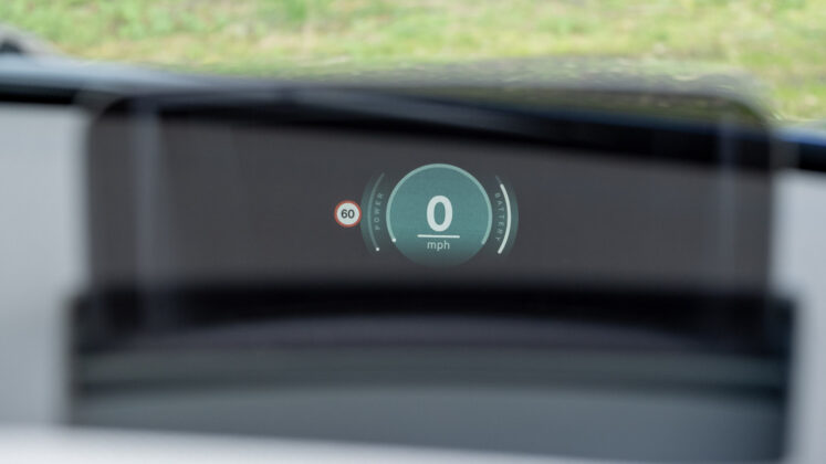 Mini Cooper Electric HUD