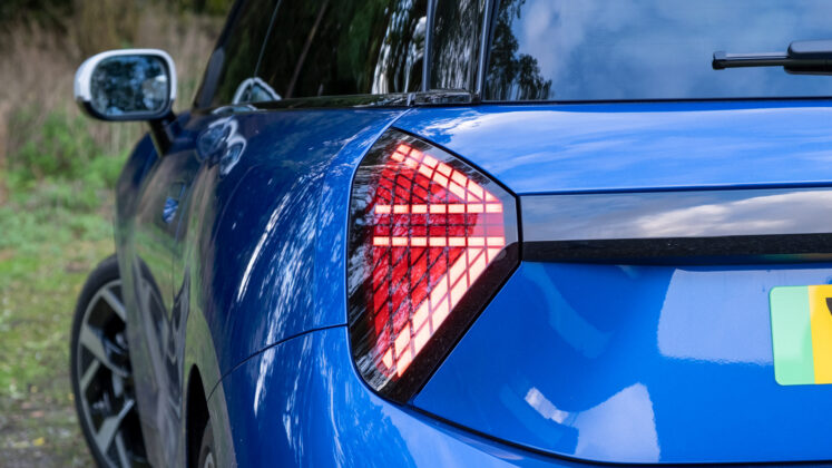 Mini Cooper Electric taillights