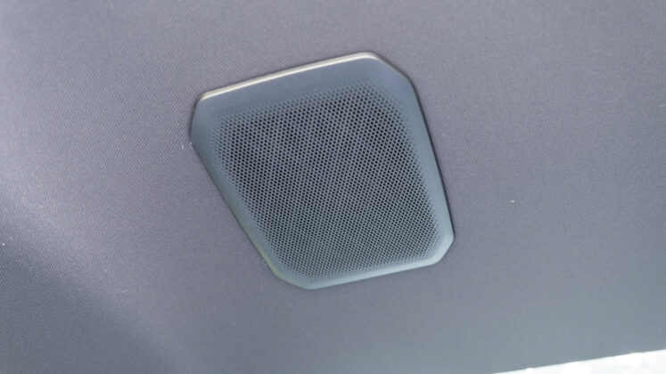 BMW i5 Touring boot speaker