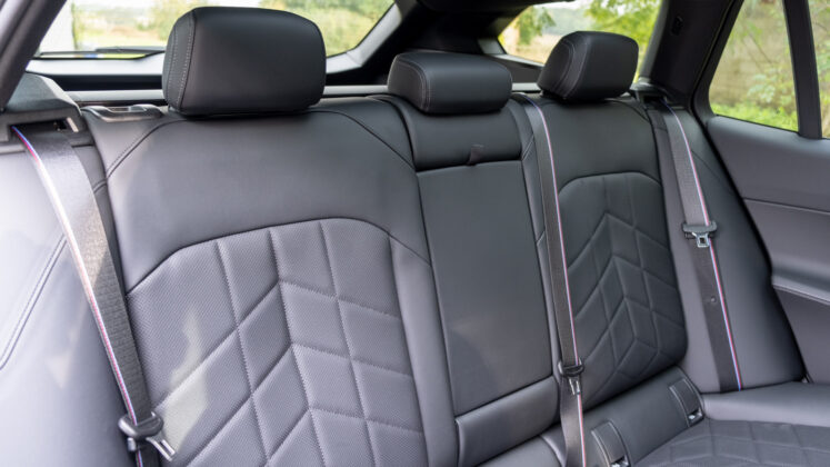 BMW i5 Touring rear seats